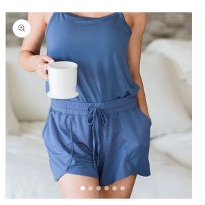 Kindred Bravely Bamboo Maternity and Postpartum Lounge Shorts and Tank